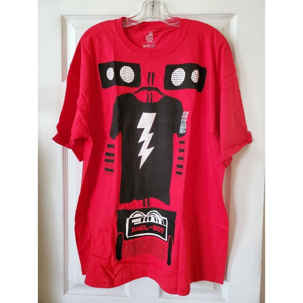 THE BIG BANG THEORY SHEL-BOT RIPPLE JUNCTION OFFICIALLY LICENSED TSHIRT NWOT